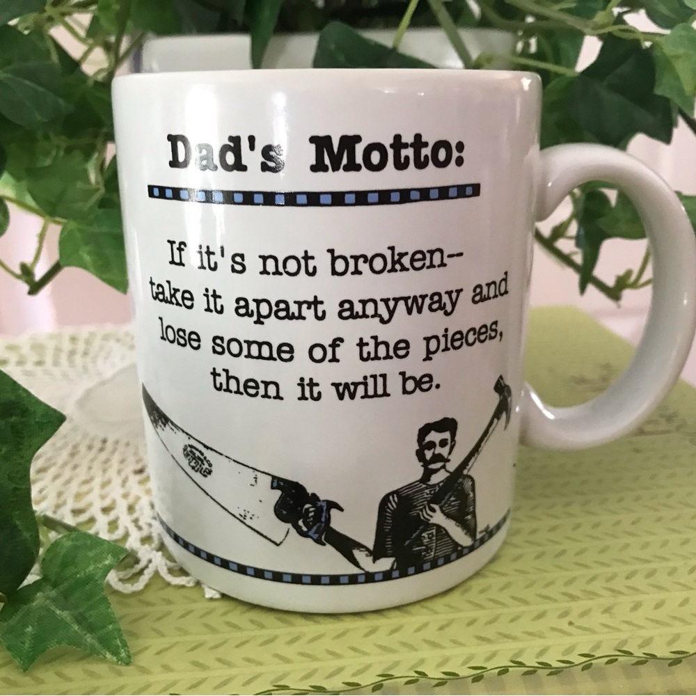 “ SHOEBOX “. A Mug For MR. FIX IT “ $12